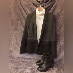 Zara SZ Sm Colorblock Black/Gray Blazer